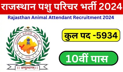 RSMSSB Recruitment 2024 : राजस्थान कर्मचारी चयन बोर्ड में 5934 पदों पर भर्ती, अंतिम तिथि 17-02-2024